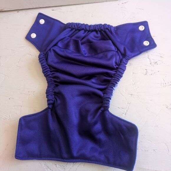 Bella Luna Pocket Cloth Diaper Small Purple No Insert - Picture 4 of 5